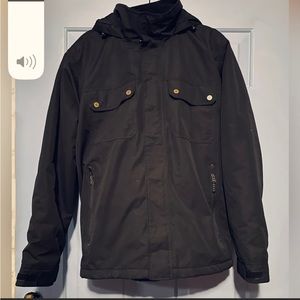 Men’s Black Swiss Tech Jacket Size Large
